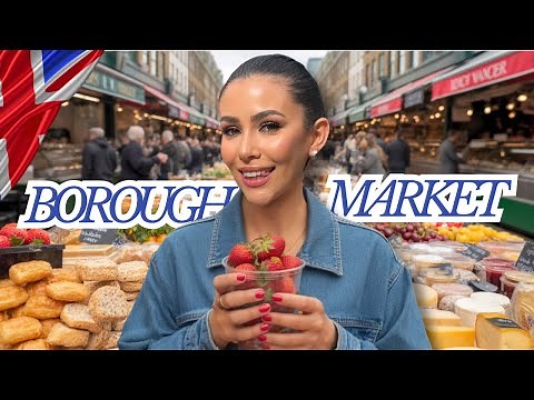THE BEST FOOD MARKET IN THE WORLD! Borough Market in London!