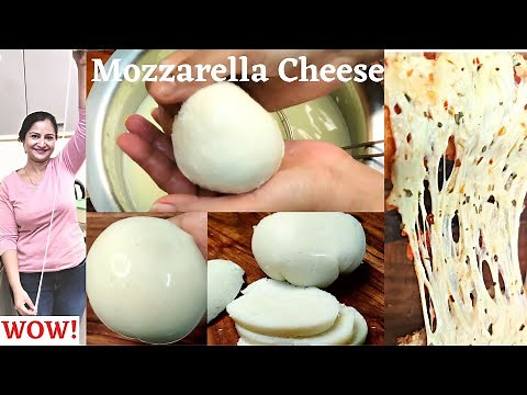 How to make Mozzarella Cheese at home | Homemade Mozzarella Cheese | Mozzarella | Cheese Recipes