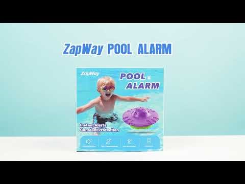 ZapWay Pool Alarm - Help Keep Your Poolside Safe