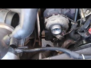 Oil leak at turbo resonator, resonator replacement 2005 Sprinter
