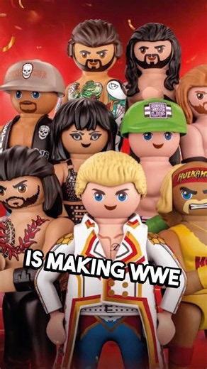 Playmobil’s WWE figures got creative CM Punk’s Pepsi and G.I. Joe tattoos.
