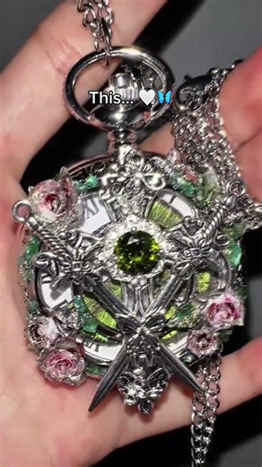 How do you like my butterfly pocket watches? 🦋🤍