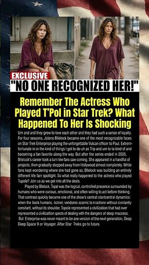 Remember The Actress Who Played T’Pol in Star Trek? What Happened To Her Is Shocking