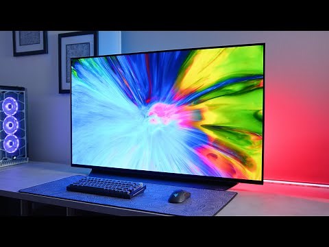 The Perfect Gaming Monitor in 2021? - LG C1 OLED Setup!