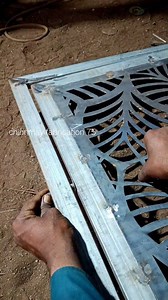 Balcony grill design | openable balcony grill #grill #opening #lasercutting | Chinnmay Fabrication
