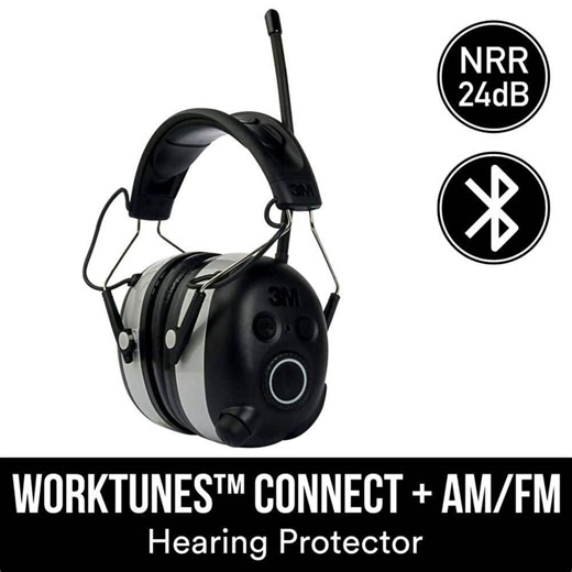 Check The Home Depot's Q&A Before Buying: 3M WorkTunes Connect + AM/FM Hearing Protector with Bluetooth Technology
