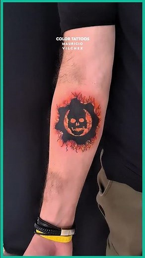Stunning design of the iconic Gears of War logo.