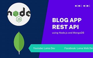 使用node.js MongoDB RESTful API 构建博客应用程序