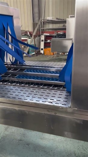 Food tray washing drying machine is an industrial equipment for washing drying of trays. #machine