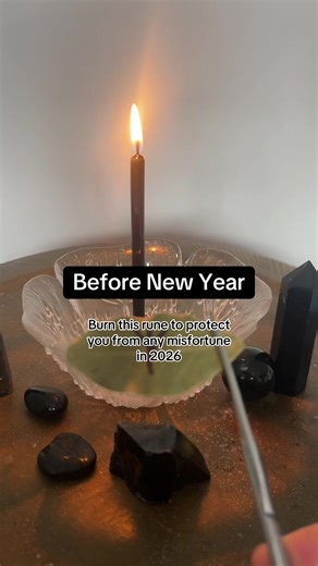 Black Candle Protection Ritual for New Year
