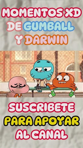 Momentos XD Gumball y Darwin🤣 #shorts #gumball #momentosxddegumball #xd #humor #momentosxd