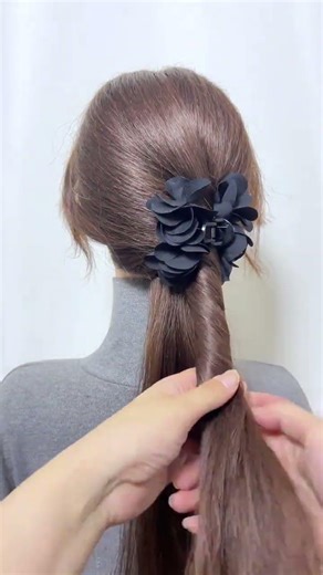 轻松侧编低马尾，随性出门必备魔法神器