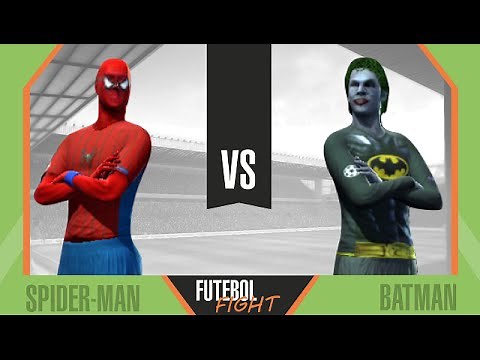 Spider-Man vs Batman - Futebol Fight