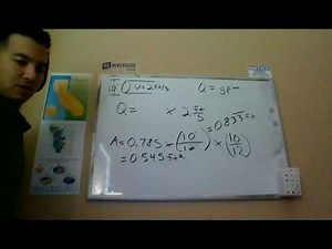 Water Math: Calculating flow in gpm