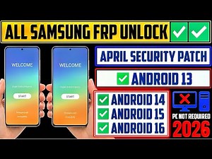 All Samsung FRP Bypass Android 13-16 🔓 2026 New Method | No PC | No ADB | Skip Google Lock ✅