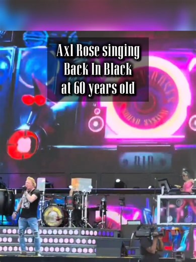 Guns N' Roses - Back in Black (Netherlands 2022) #gunsnroses #axlrose #slash #rock #acdc