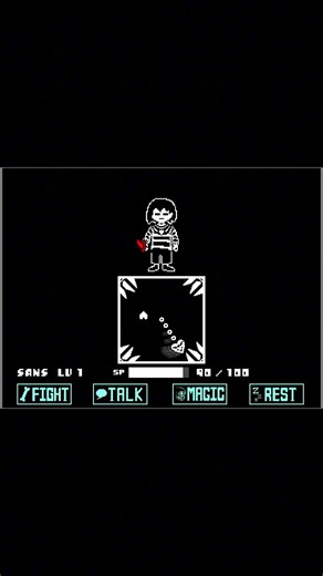 Sans VS Chara and Frisk #undertale #deltarune #oyunumadokunma