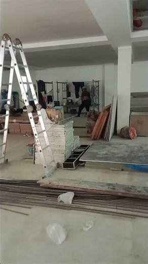 Installation of PVC ceiling panel #tiles #floormaterial #home