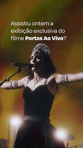 Se você já quer assistir o filme #PortasAoVivo de novo, calma! Na quarta-feira (20/12), às 18h, o vídeo ficará disponível no Youtube. Enquanto isso, ouça as faixas nas plataformas digitais: https://orcd.co/xddyv8b 💙 #EquipeMM #MarisaMonte | Marisa Monte