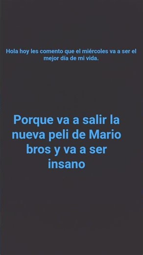 faltan 3 dias #nobatidao #mariogalaxy #cine