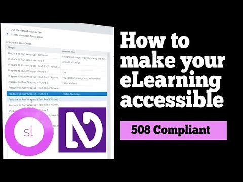 How to make your course accessible in Storyline 360 | Alt Texts