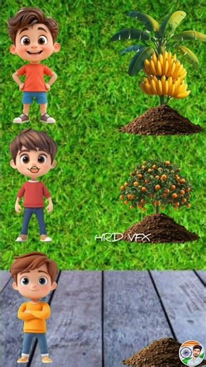 Main Apne pedh Ko Pani dunga.. #vfx #shorts #anaya #animation #cartoon