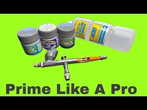 How to prime scale models like a Pro
