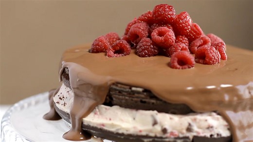 Chocolate Raspberry Cake