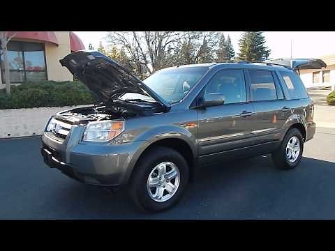2008 Honda Pilot SUV with 3rd row seating video overview and walk around.