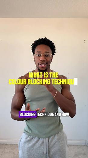 This is how to use the “Colour Blocking” technique ✍🏾🔥😮‍💨 #fashion #fashiontiktok #mensfashion #outfitinspo #outfitideas #colorcombo #howto