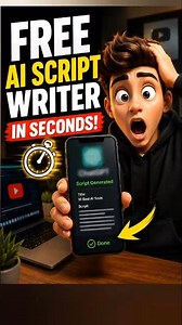 FREE AI Tool for YouTube Creators 😳 | ChatGPT Script Writer