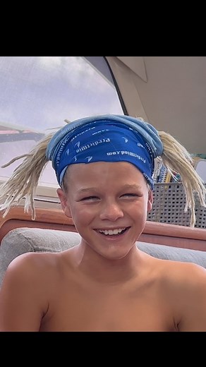 Sailing With Six | When you’re not super keen on the idea of ‘piggy tails’… but your hair has other ideas 😂 . #piggies . . . . . . . . . #kids4sail... | Instagram