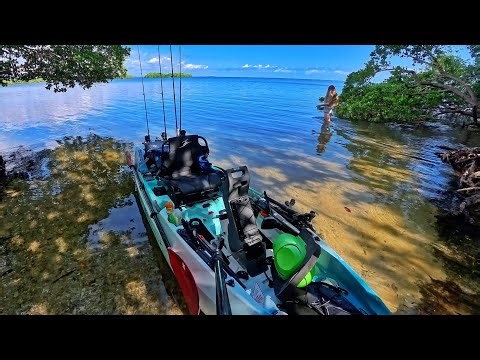 Lazy Kayak Fishing in Miami