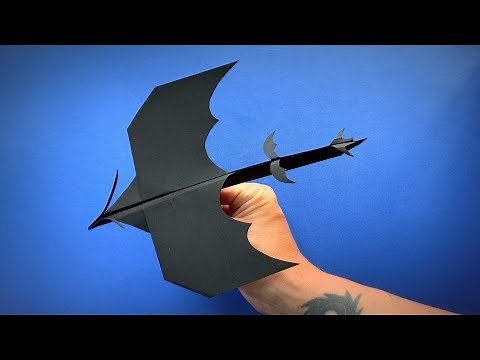 How to Make a Paper Airplane Dragon | Origami Airplane | Origami Dragon