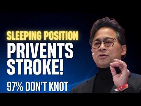 Sleeping in this position helps the heart, prevents strokes and thrombosis, and few people know this