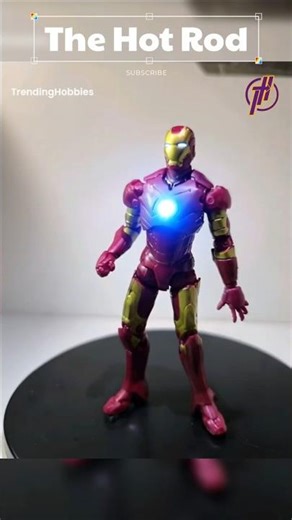 The Hot Rod: Iron Man Mark III (1:18 Scale) #trendinghobbies #mcu #foryou #ironman