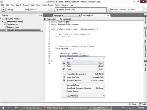Public Static Variables in Unity 3D