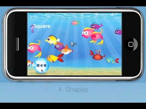 Fish School - by Duck Duck Moose (iPad, iPhone app for kids)