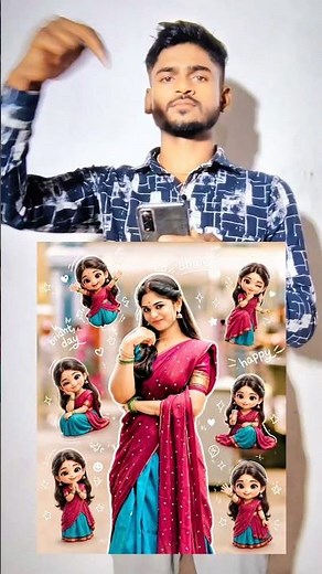 3d cartoon new trend 📈 | photo editing tutorial | chatgpt photo editing #chatgpt #youtubeshorts
