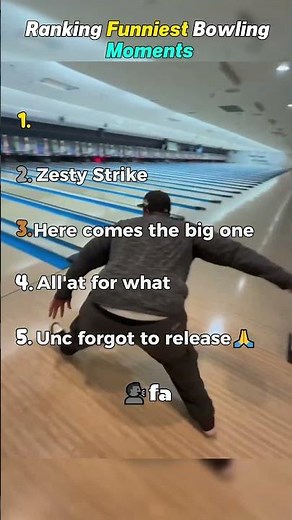 Ranking Funniest Bowling Moments