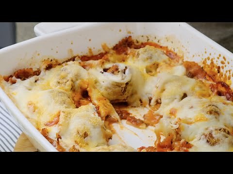Dump and Bake Meatball Casserole