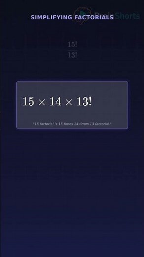 Simple but Tricky Factorial Problem!