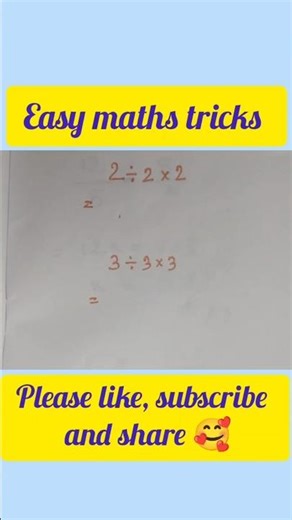 Easy maths tricks #shortsfeed #shorts #short