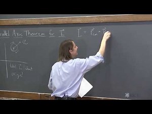 PHYS 101 | Rough Angular Momentum 8 - Parallel Axis Theorem for Angular Momentum