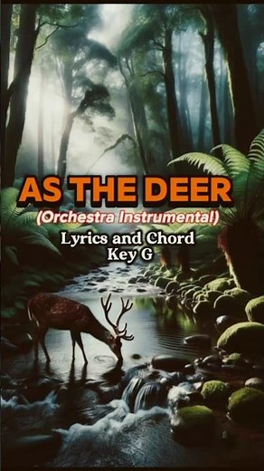 As The Deer | Orchestra Instrumental Performance | #worshipmusic #lyricsandchords #worshipinsong