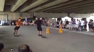 Adam Colton and i shaking hands at ALL RIDE SKATE/SURF/SNOW 's event yesterday | Lotfi Lamaali