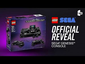 LEGO SEGA Genesis Console OFFICIAL REVEAL