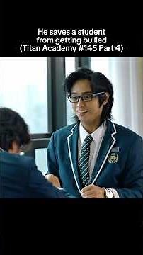 He comforts a student after he got bullied