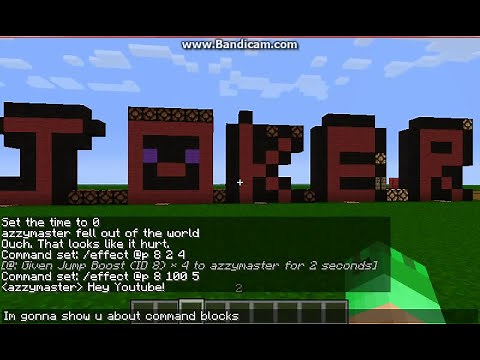 Minecraft-Command Block Speed & Jump Boost