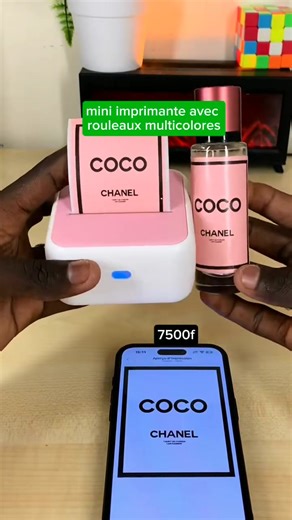 🖨️✨ Imprime partout, quand tu veux. Plus besoin de chercher une imprimante ! Cette mini imprimante portable tient dans la main et imprime en quelques secondes tickets, notes, photos ou étiquettes. 🔋 Rechargeable, sans encre, connectée à ton téléphone 📱 🎒 Ultra légère – parfaite pour les voyages, les pros et les créatifs | Future Spirit